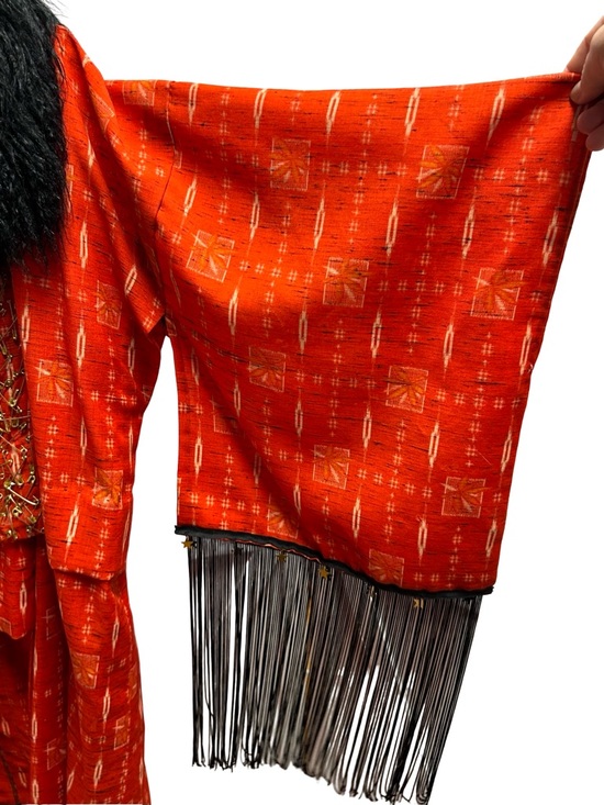 REWORKED Red Kimono - this is from a collection by Melt Kimonos. - Picture 3 of 8